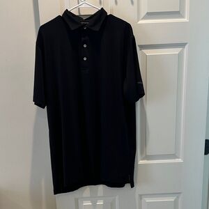 johnnie-O Classic Black Polo Shirt